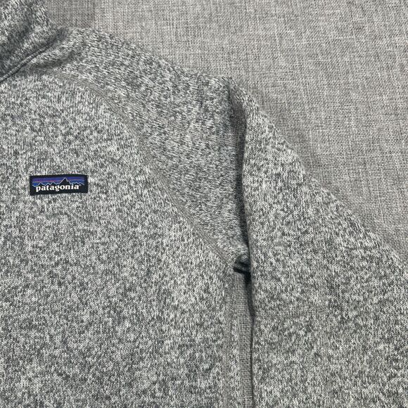 Patagonia Womens Better Sweater Size M Century Gray Fleece Full Zip Jacket 25542 - Picture 8 of 16